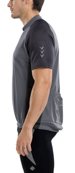 KORAMAN Men's Reflective Short Sleeve Cycling Jersey